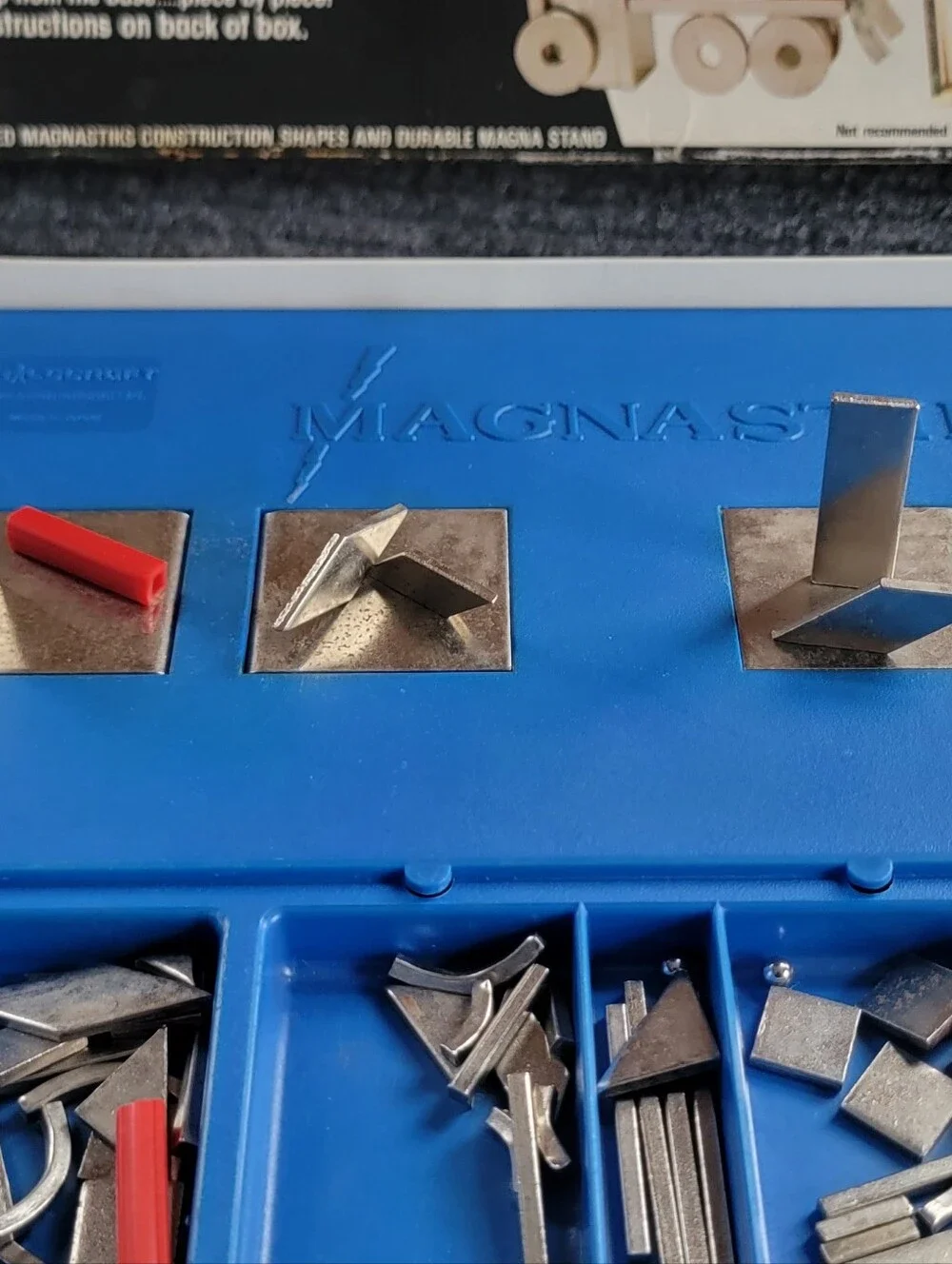 Vintage Magnastiks Game Metal Magnet Making Set, Sensory Toys, Fidget Toys